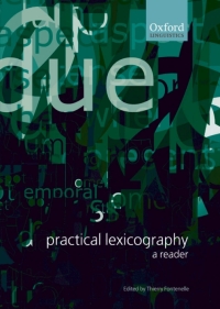 صورة الغلاف: Practical Lexicography 1st edition 9780199292332