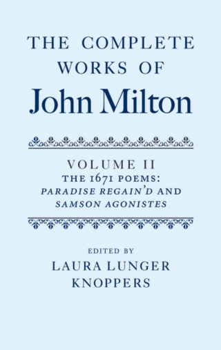 Cover image: The Complete Works of John Milton: Volume II 1st edition 9780199296170