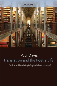 Cover image: Translation and the Poet's Life 9780199297832