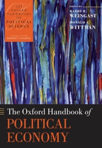 Cover image: The Oxford Handbook of Political Economy 9780199548477