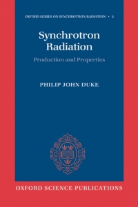 Cover image: Synchrotron Radiation 9780199559091