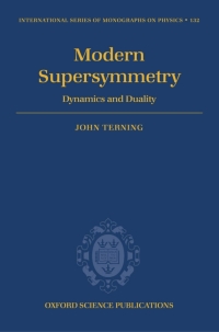 Cover image: Modern Supersymmetry 9780198567639