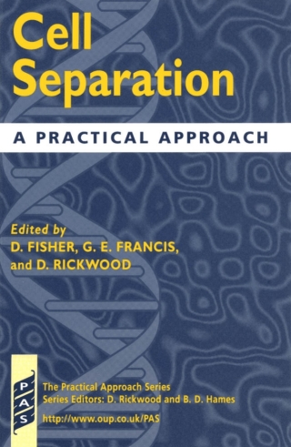 Imagen de portada: Cell Separation 1st edition 9780199635795