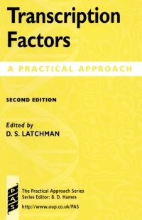 Cover image: Transcription Factors 2nd edition 9780199636969