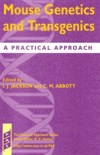 Cover image: Mouse Genetics and Transgenics 1st edition 9780199637089