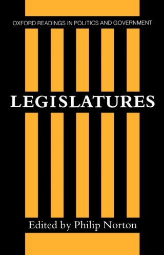 Imagen de portada: Legislatures 1st edition 9780198275824