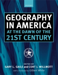 Cover image: Geography in America at the Dawn of the 21st Century 9780199295869