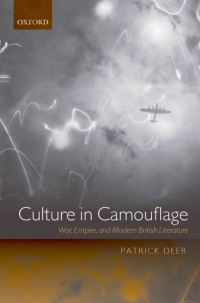 Omslagafbeelding: Culture in Camouflage 9780199239887