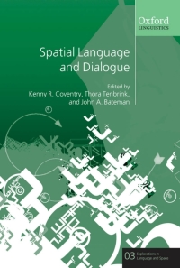 Cover image: Spatial Language and Dialogue 1st edition 9780199554201