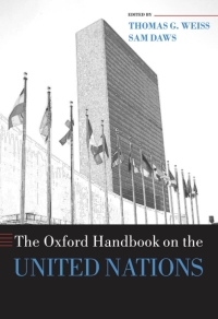 Imagen de portada: The Oxford Handbook on the United Nations 1st edition 9780199560103