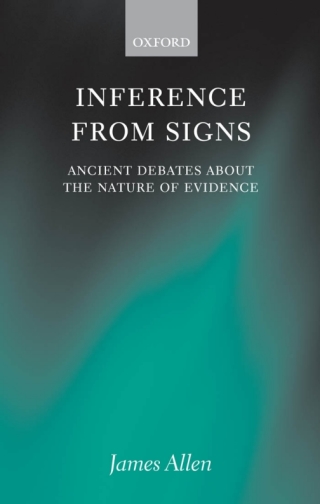 Cover image: Inference from Signs 9780198250944
