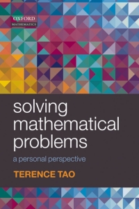 Imagen de portada: Solving Mathematical Problems 9780199205615