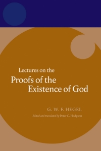Imagen de portada: Hegel: Lectures on the Proofs of the Existence of God 1st edition 9780199213849