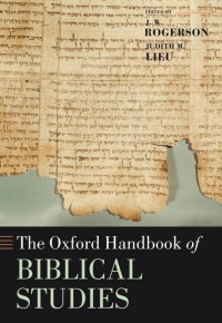 Cover image: The Oxford Handbook of Biblical Studies 1st edition 9780199254255