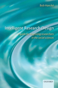 Imagen de portada: Intelligent Research Design 9780199570799