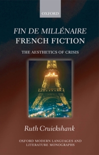 Titelbild: Fin de millénaire French Fiction 9780199571758