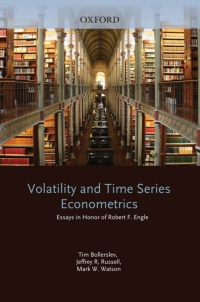 Imagen de portada: Volatility and Time Series Econometrics 1st edition 9780199549498