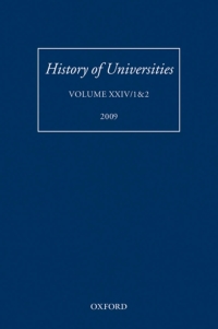 Imagen de portada: History of Universities 1st edition 9780199582129