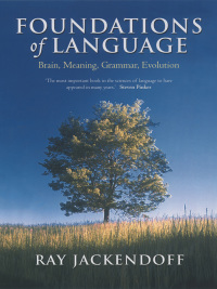 Cover image: Foundations of Language 9780199264377