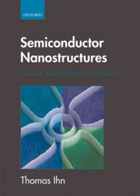 Omslagafbeelding: Semiconductor Nanostructures 9780199534432