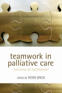 Cover image: Teamwork in Palliative Care 1st edition 9780198567745