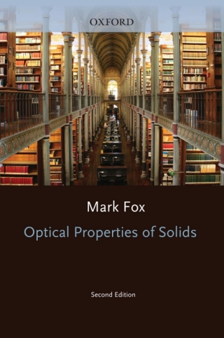 Imagen de portada: Optical Properties of Solids 2nd edition 9780199573363