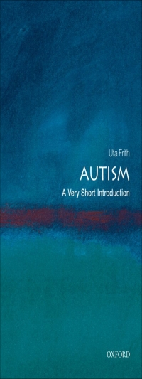 Cover image: Autism: A Very Short Introduction 9780199207565