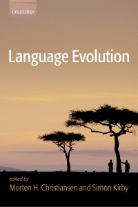 Imagen de portada: Language Evolution 1st edition 9780199244843