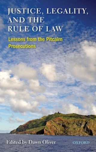 Titelbild: Justice, Legality and the Rule of Law 1st edition 9780199568666