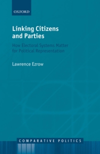 Cover image: Linking Citizens and Parties 9780199572526