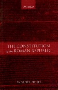 Cover image: The Constitution of the Roman Republic 9780199261086