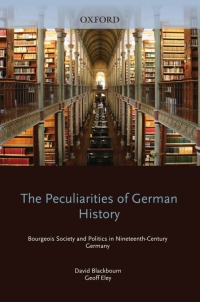 Cover image: The Peculiarities of German History 9780198730583