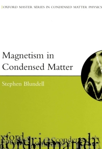 Omslagafbeelding: Magnetism in Condensed Matter 9780198505921