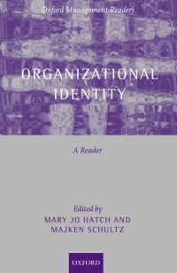 Cover image: Organizational Identity 1st edition 9780199269464