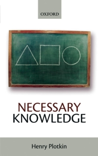 Immagine di copertina: Necessary Knowledge 9780198568285