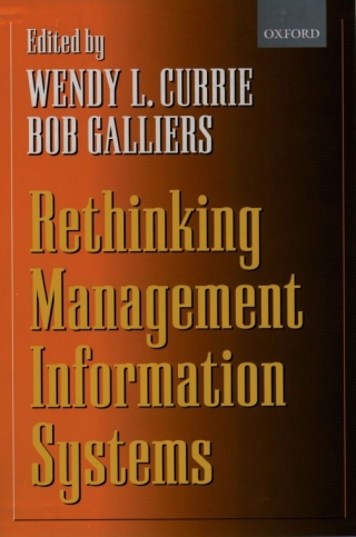 Cover image: Rethinking Management Information Systems 1st edition 9780198775324