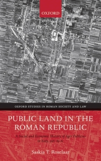 Cover image: Public Land in the Roman Republic 9780199577231