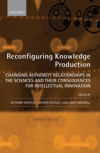 Cover image: Reconfiguring Knowledge Production 1st edition 9780199590193