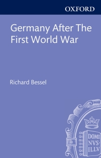 Imagen de portada: Germany after the First World War 1st edition 9780198219385