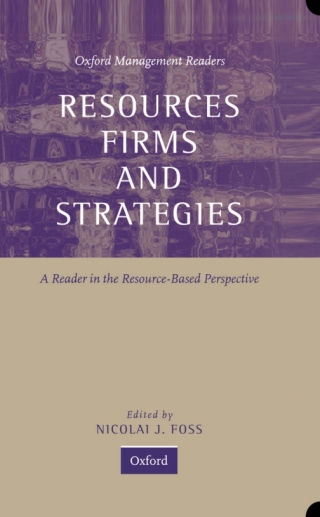 表紙画像: Resources, Firms, and Strategies 1st edition 9780198781806