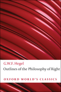 Omslagafbeelding: Outlines of the Philosophy of Right 9780192806109