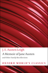 Immagine di copertina: A Memoir of Jane Austen 9780199540778