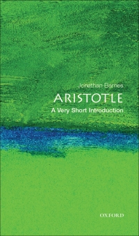 Imagen de portada: Aristotle: A Very Short Introduction 9780192854087