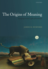 Cover image: The Origins of Meaning 9780199207855
