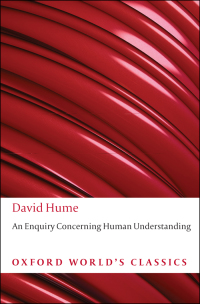Cover image: An Enquiry concerning Human Understanding 9780199549900