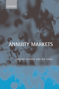 Cover image: Annuity Markets 9780199216994