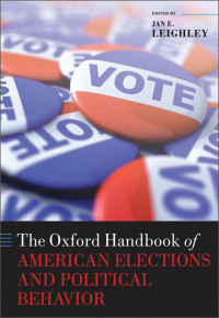 صورة الغلاف: The Oxford Handbook of American Elections and Political Behavior 1st edition 9780199604517