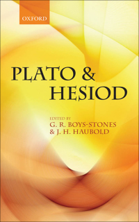 Immagine di copertina: Plato and Hesiod 1st edition 9780199236343