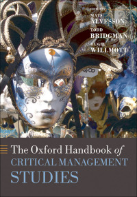 Imagen de portada: The Oxford Handbook of Critical Management Studies 1st edition 9780199237715