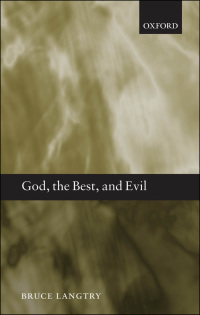 صورة الغلاف: God, the Best, and Evil 9780199238798